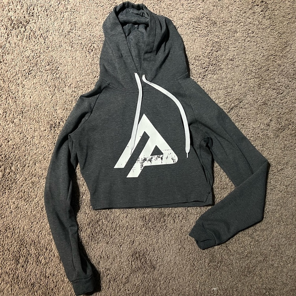 Alpha Pack Fitness Crop Hoodie
